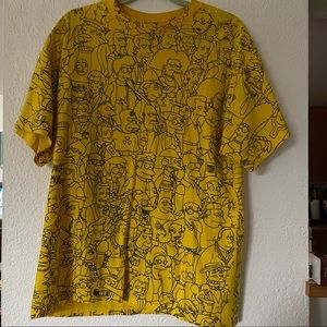 Simpsons yellow t-shirt large Delta pro weight